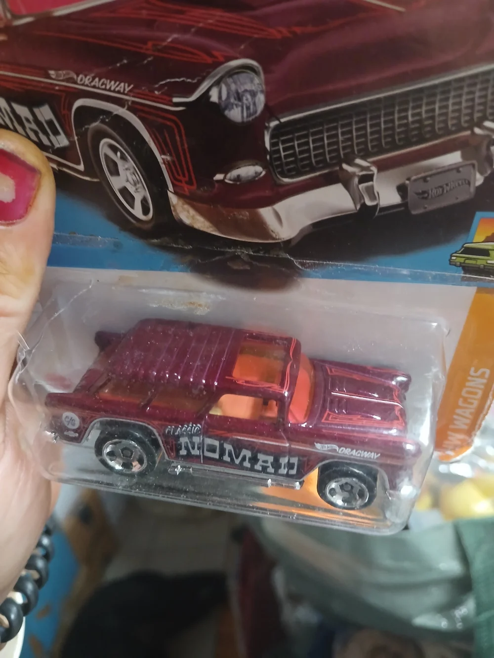 The Hot Wheels Classic '55 Nomad (HW Wagons 5/5, collector number 243/250) is a